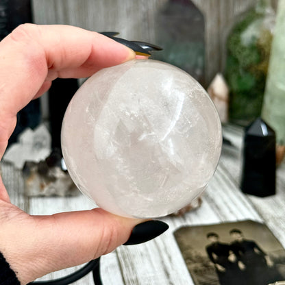 Clear Quartz Crystal Ball / FoxlarkCrystals