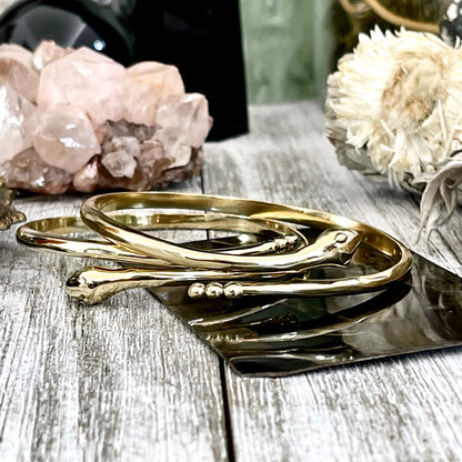 Brass Wrapping Snake Serpent Bracelet