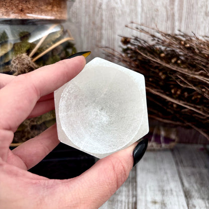 Crystal Selenite Bowl / FoxlarkCrystals