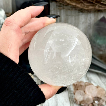 Clear Quartz Crystal Ball / FoxlarkCrystals