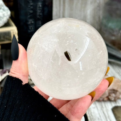 Clear Quartz Crystal Ball / FoxlarkCrystals