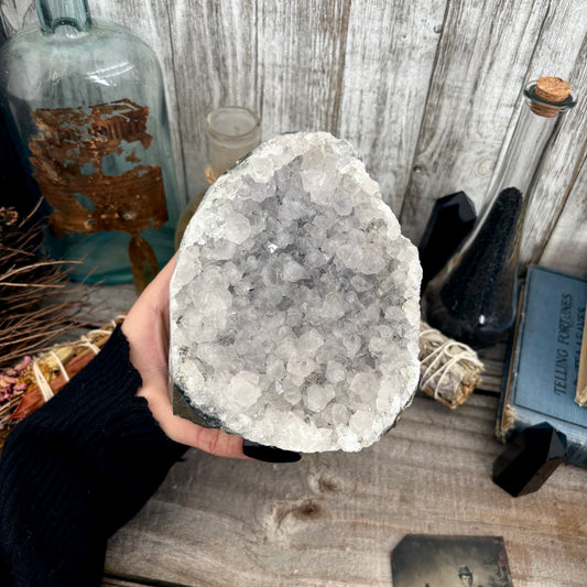 Large Self Standing  Amethyst Geode Crystal Cluster / FoxlarkCrystals