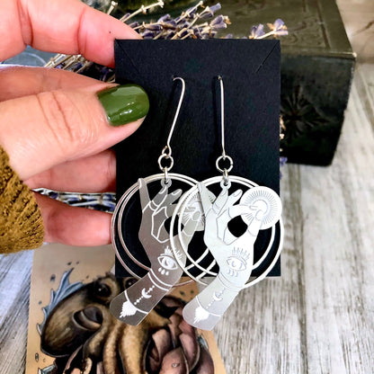 Big Earrings, blackened silver, bohemian earrings, Boho Earrings, Crescent moon, Dangle & Drop Earrings, Dangly Earrings, Earrings, Etsy ID: 939238852, Geometric Earrings, Hoop Earrings, Jewelry, Long Earrings, Silver Earrings, silver hoops, Sterling silv