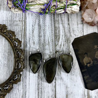 Big Crystal Necklace, Black Stone Jewelry, Black Stone Necklace, Bohemian Jewelry, Crystal Necklace, Crystal Necklaces, Etsy ID: 1138493729, FOXLARK- NECKLACES, Gothic Jewelry, Healing Crystal, Jewelry, Necklaces, Obsidian Jewelry, Obsidian Necklace, Raw