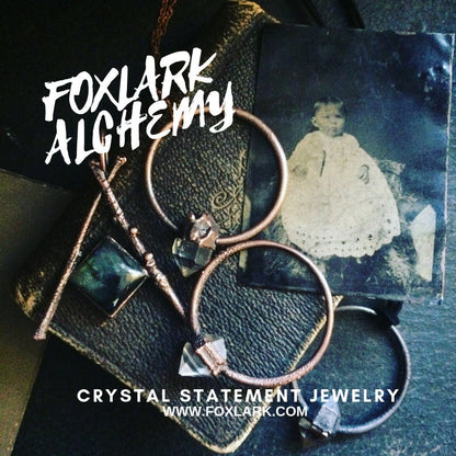 alternative Jewelry, big crystal Necklace, Big Gothic Necklace, Big Silver Necklace, Big Stone Necklace, Bohemian Jewelry, Crystal Necklace, Crystal Necklaces, Crystal Pendant, Etsy ID: 1168863783, FOXLARK- NECKLACES, Gothic Jewelry, Jewelry, mystical Jew