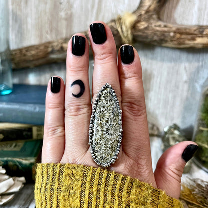 big Silver ring, Big Statement ring, Bohemian Jewelry, Bohemian Ring, Boho Crystal Jewelry, Boho Ring, Crystal Jewelry, Crystal Ring, Etsy ID: 1352858372, Fossil Coral Ring, FOXLARK- RINGS, Gypsy Jewelry, Jewelry, Large Stone Ring, Natural Stone Ring, Rin