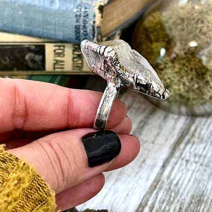 Big Crystal Ring, Big Silver Jewelry, Big Silver Ring, Big Statement Ring, Big Stone Ring, citrine Ring, Etsy ID: 1366843709, Foxlark Alchemy, FOXLARK- RINGS, Jewelry, Large Crystal Ring, Raw Crystal Ring, raw gemstone ring, Raw Quartz Ring, Rings, silver