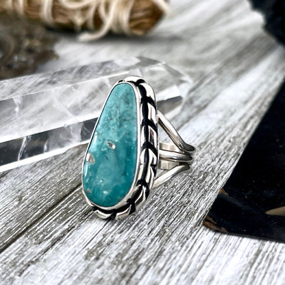 Bohemian Ring, boho jewelry, boho ring, Boulder Turquoise, crystal ring, CURATED- RINGS, Etsy ID: 1405479206, Festival Jewelry, Gift for Woman, gypsy ring, Jewelry, Large Crystal, Rings, Statement Rings, Sterling Silver, Sterling Silver Ring, Turquoise, T