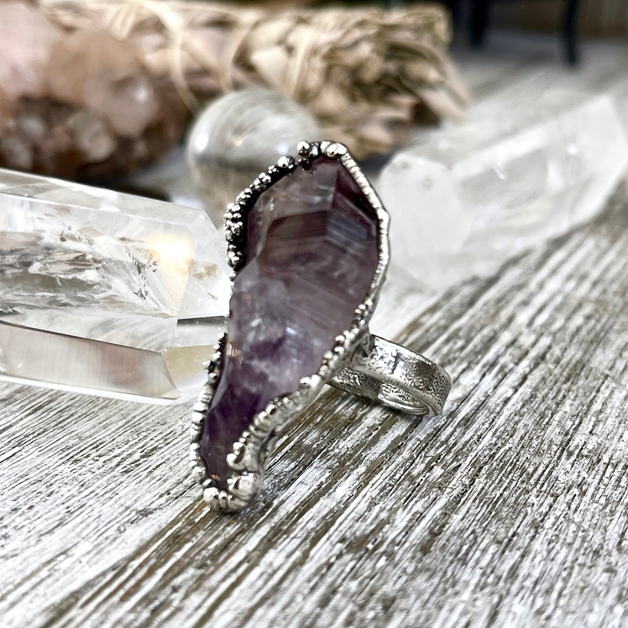 HUGE BUNDLE NATURAL shops CRYSTAL RING