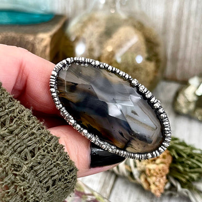 Big Bold Jewelry, Big Crystal Ring, Big Silver Ring, Big Statement Ring, Big Stone Ring, Bohemian Jewelry, Etsy ID: 1517216178, FOXLARK- RINGS, Jewelry, Large Boho Ring, Large Crystal Ring, Natural stone ring, Rings, silver crystal ring, Silver Jewelry, S