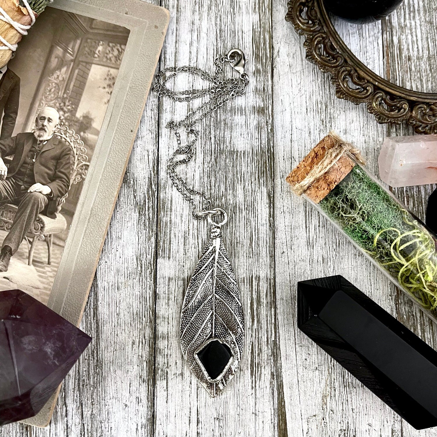 big crystal Necklace, Big Gothic Necklace, Crystal Necklaces, Crystal Pendant, Etsy ID: 1587037128, Foxlark Alchemy, FOXLARK- NECKLACES, Gift for Woman, Jewelry, nature inspired, Necklaces, Silver Jewelry, Silver Necklace, Silver Stone Jewelry, Statement